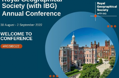 Royal Geographical Society International Conference 2022