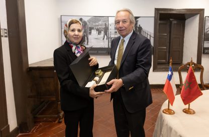 Embajadora de Marruecos en Chile.