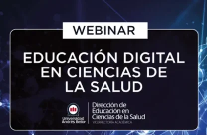 Webinar educación digital en ciencias de la salud