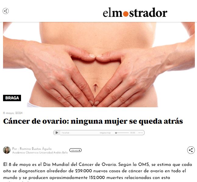 cáncer de ovario