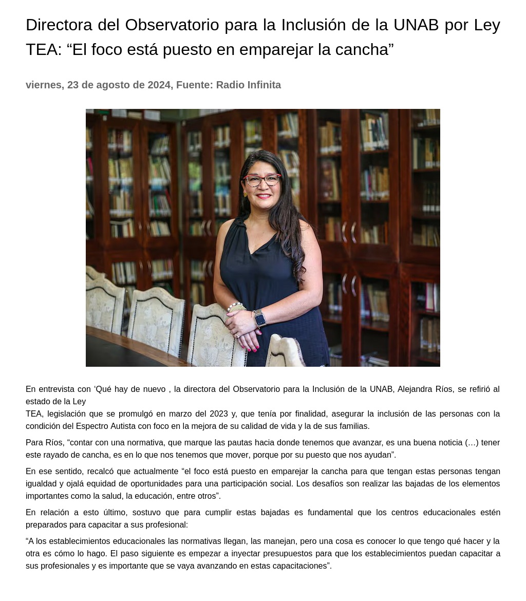 Ley TEA