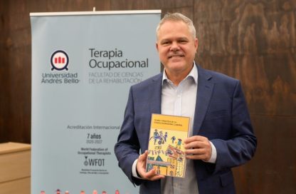 Director de la Escuela de Terapia Ocupacional UNAB Concepción presentó libro “Teoría y práctica de la TO laboral”