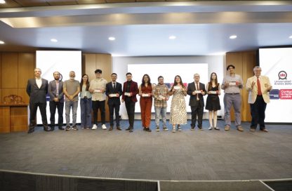 Ganadores del Concurso Apoyo al Emprendimiento Innovador UNAB.