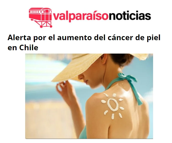 Karen Caro, académica de Enfermería UNAB, aborda el incipiente aumento del cáncer a la piel en Chile. Valparaíso Noticias, 26 de diciembre de 2024.