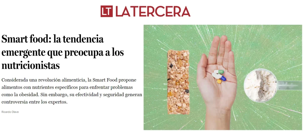 La académica UNAB Natalia Contreras comenta en La Tercera la nueva moda alimenticia de las Smart food. La Tercera, 27 de diciembre de 2024.