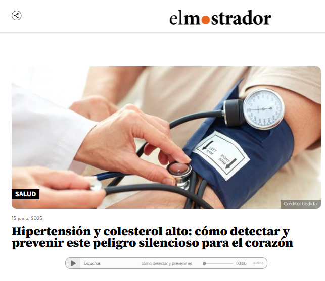 hipertensión y colesterol 