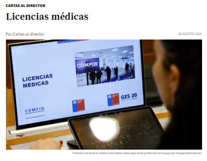 Licencias médicas