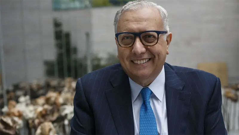 Álvaro Saieh, presidente del Centro de Estudios de Tierra Santa (CETS) de la Universidad Andrés Bello.