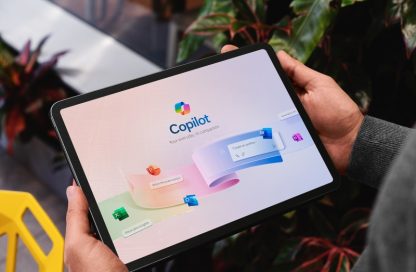 Capacitación en el uso de inteligencia artificial con Microsoft Copilot.