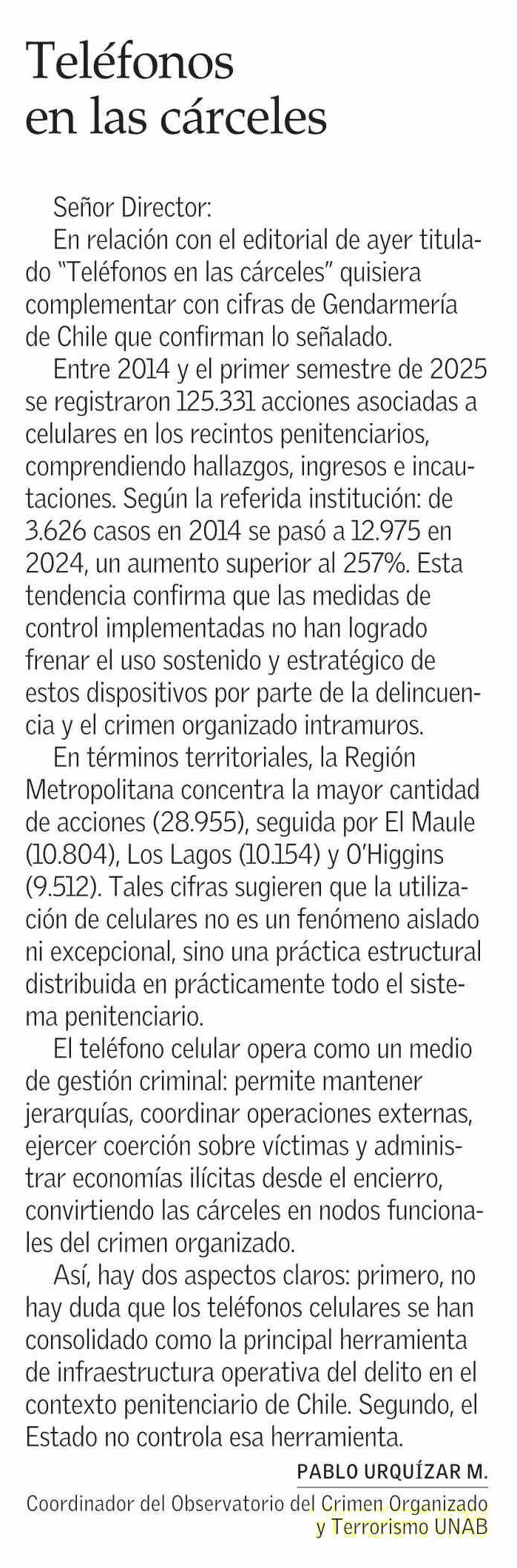 teléfons en las cérceles