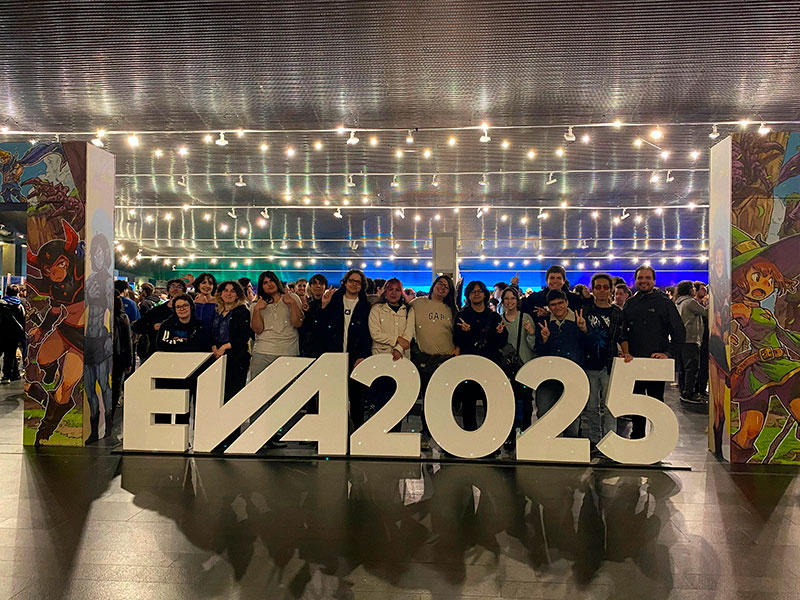 Estudiantes de Diseño de Juegos Digitales viajaron para participar de la mayor feria de videojuegos de Argentina