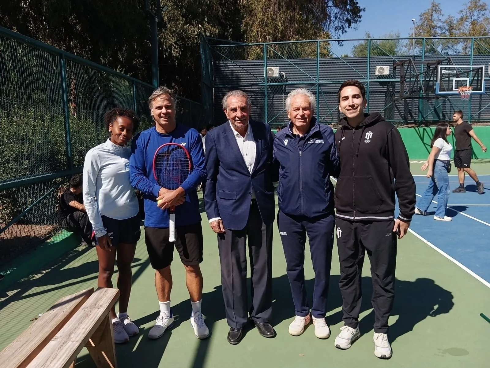 El Sur | UNAB conmemora el Día del Deporte con figuras emblemáticas del tenis