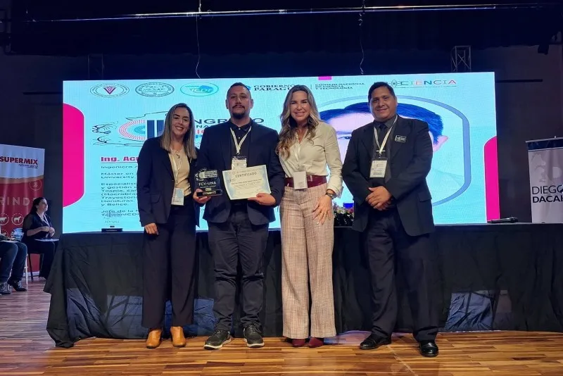Académico UNAB expuso innovadoras estrategias para una acuicultura sostenible en congreso internacional