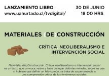 Académico UNAB lanza hoy libro “Materiales (de)Construcción. Crítica, Neoliberalismo e Intervención social”