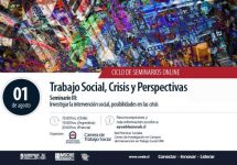Trabajo Social Viña del Mar desarrollará el Seminario: “Investigar la intervención social, posibilidades en las crisis”