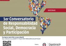 Invitan a discutir sobre la importancia de la participación ciudadana en el contexto actual del país y Latinoamérica