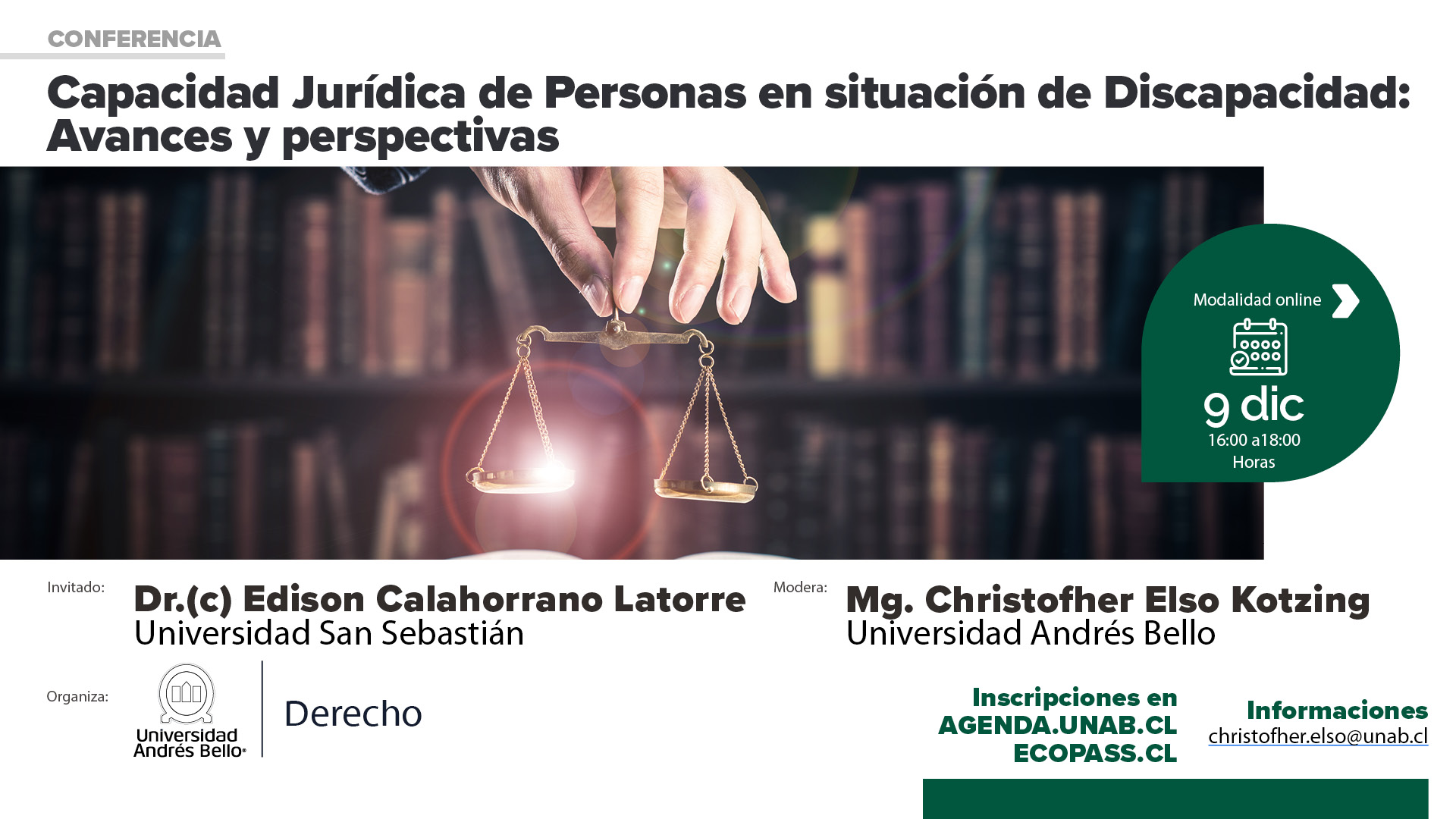 Conferencia De Derecho Reflexiona Sobre La Capacidad Jurídica De Personas Con Discapacidad 5489