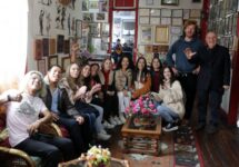 Estudiantes de intercambio disfrutaron de las tradiciones chilenas en “La Casa de la Cueca”