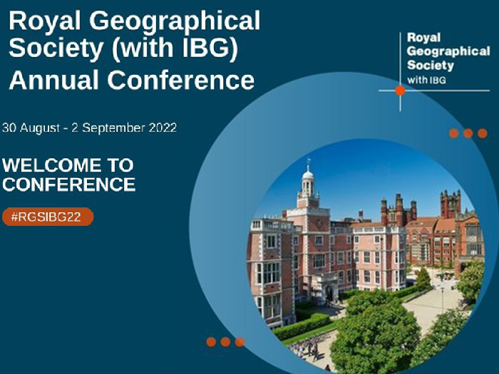 Royal Geographical Society International Conference 2022