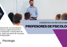 Psicología sede Viña del Mar realizará Ceremonia de Reconocimiento a docentes